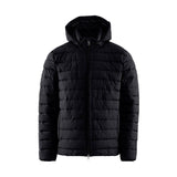 berkeley delano jacket, musta, irrotettavalla hupulla