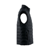 berkeley delano vest, musta, sivuprofiili