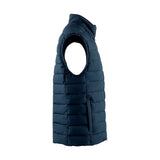 berkeley delano vest, navy, sivuprofiili