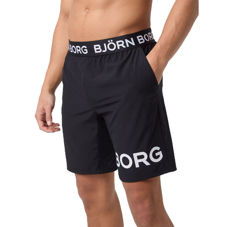 björn borg shortsit, musta