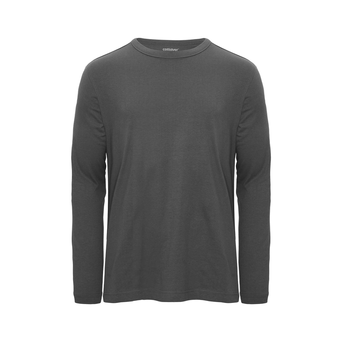 Cottover Relaxed T-shirt pitkähihainen t-paita, musta, unisex-malli