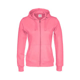 cottover vetoketjuhuppari lady pinkki
