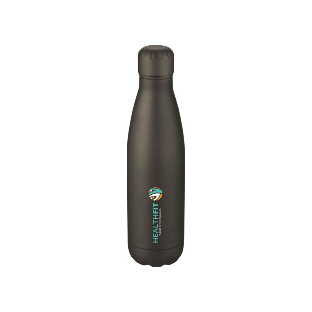 Cove 500 ml tyhiöeristetty juomapullo painatuksella