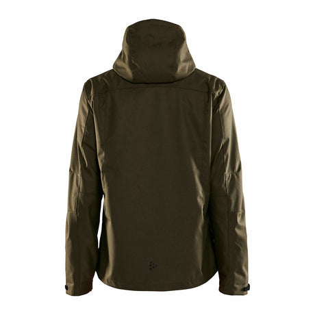 craft mountain jacket, botanic, selkä