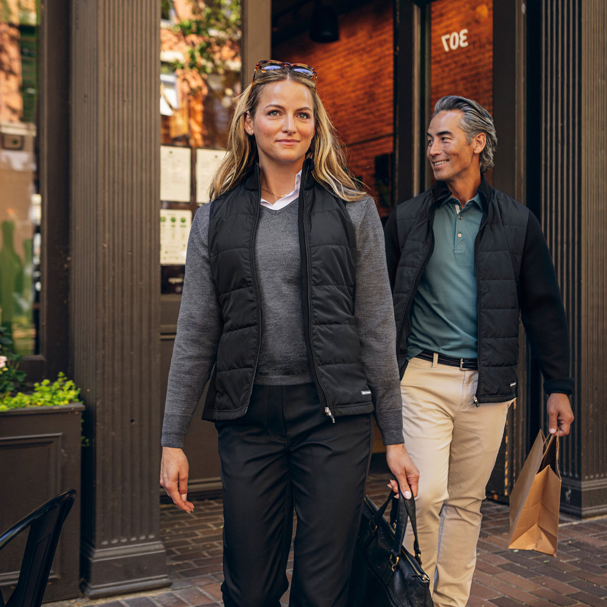 Cutter & Buck Cutter & Buck Pemberton Hybrid Vest Women