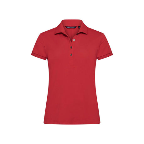 cutter buck Virtue Polo Solid naisten punainen