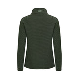 cutter buck hunts point fleece naisten tummanvihreä, selkä