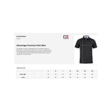 cutter buck premium advantage polo kokotaulukko