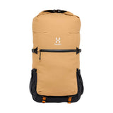 haglöfs ardos rolltop 22 l reppu cinnamon true black