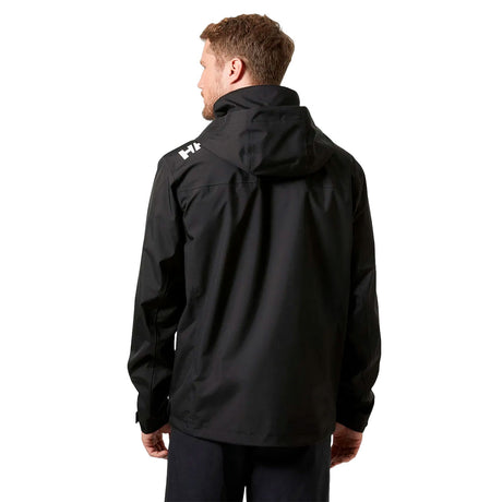 Helly Hansen Crew Hooded Jacket 2.0, musta, selkä