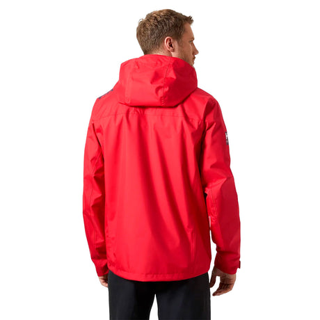 Helly Hansen Crew Hooded Jacket 2.0, punainen, selkä