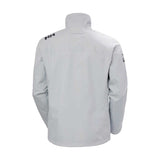 helly hansen crew jacket 2.0 vaaleanharmaa takki, selkä