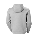 helly hansen hupparitakki, harmaa, selkä