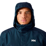 helly hansen primaloft vedenpitävä takki, navy, huppu