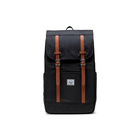 herschel retreat reppu 23L, musta