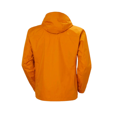 hh vedenpitävä takki, mustard, selkä