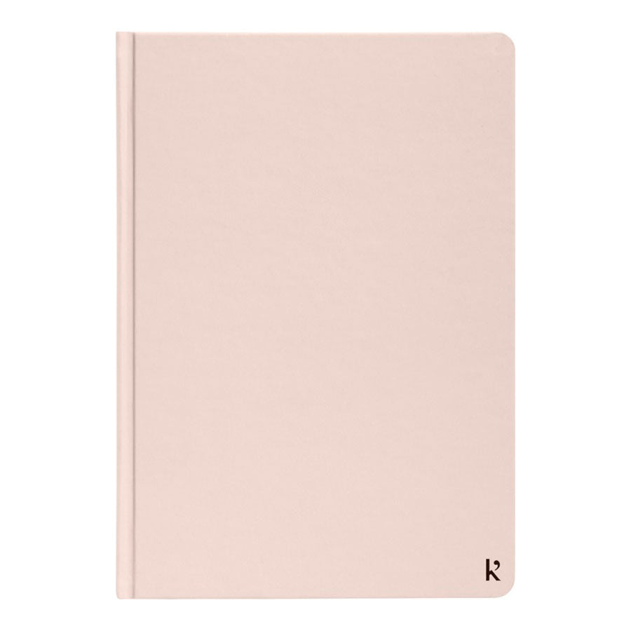 karst kivipaperi muistikirja a5 pioni pinkki