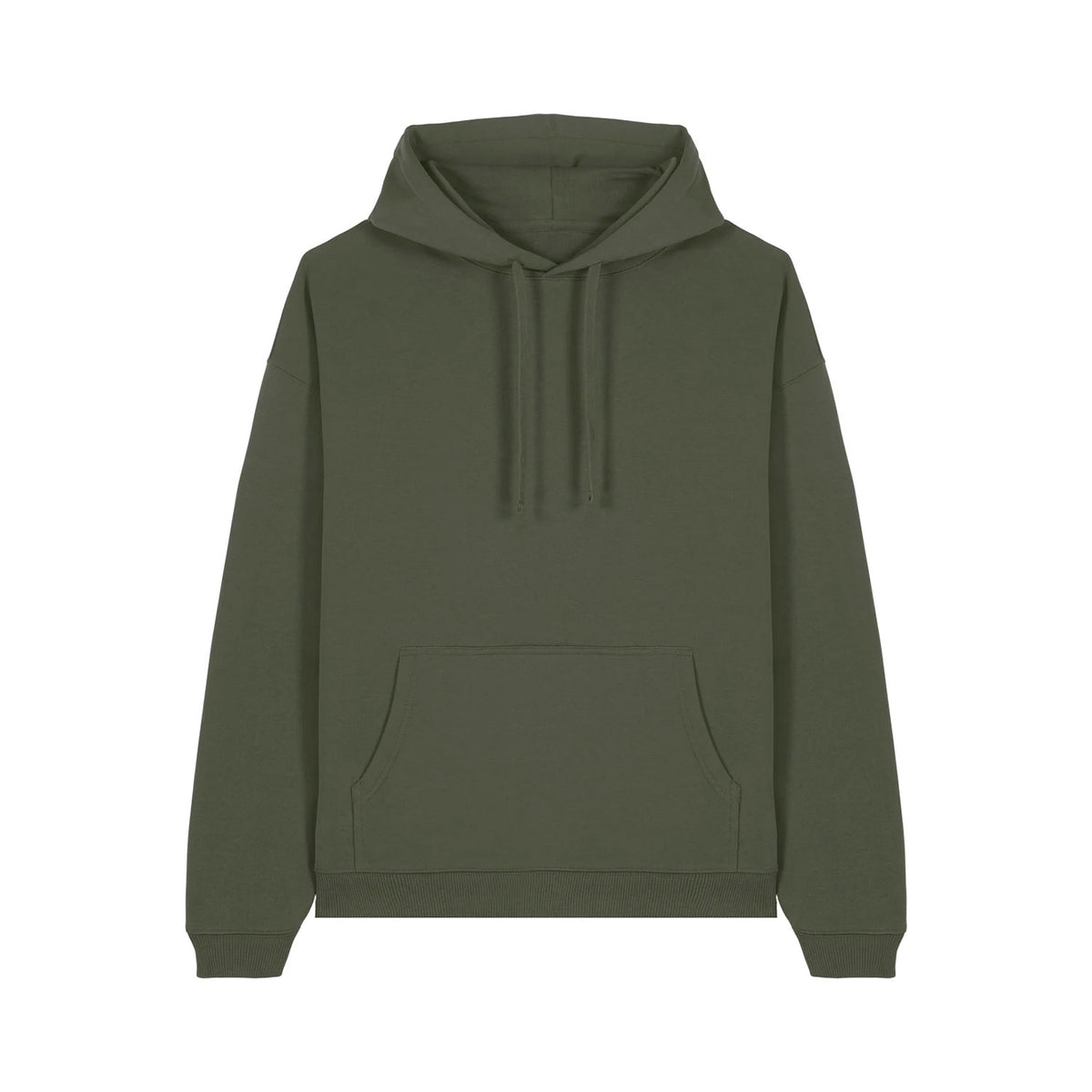 khaki vihreä oversize huppari