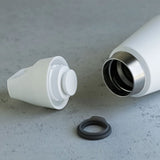 kinto trail tumbler 1L juomapullo termos, valkoinen