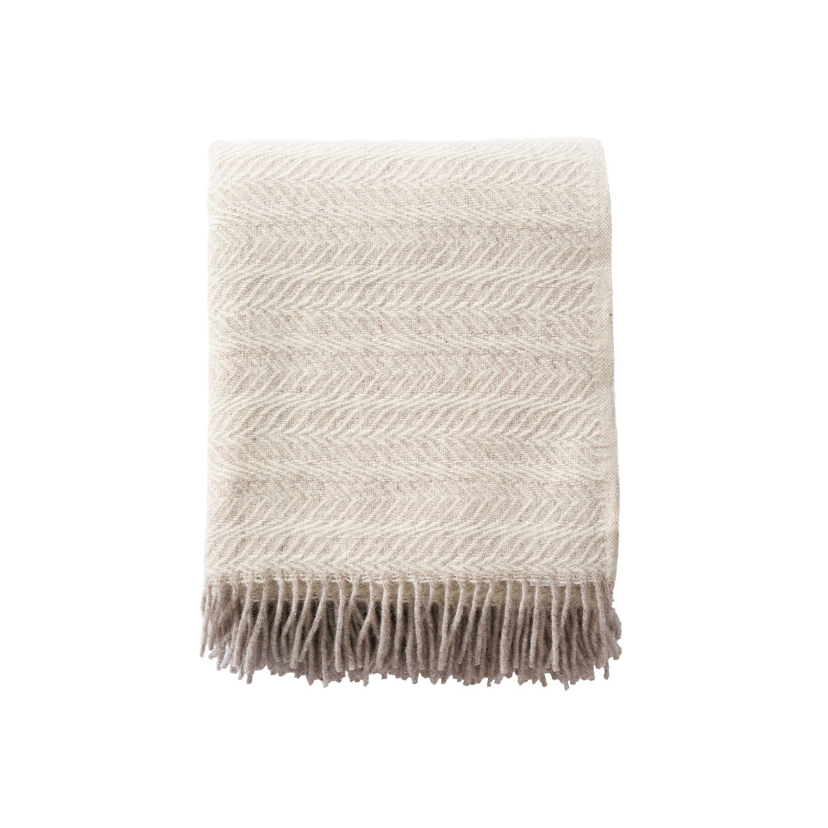 Klippan Skänor torkkupeitto, beige