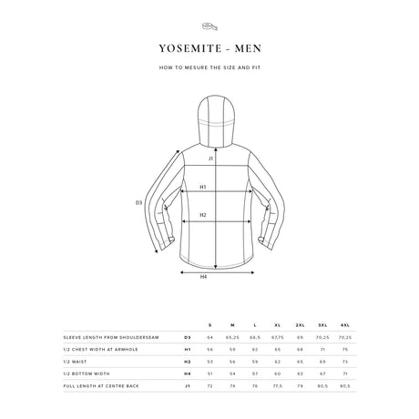 kokotaulukko Nimbus Yosemite