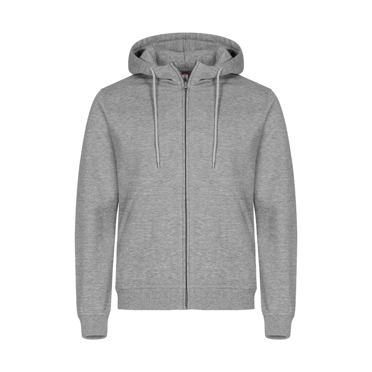 meleerattu harmaa clique Miami Hoody Full Zip