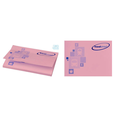 muistilaput 100x75 mm, pinkki paperi