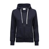 navy naisten tee jays fashion huppari vetoketjulla