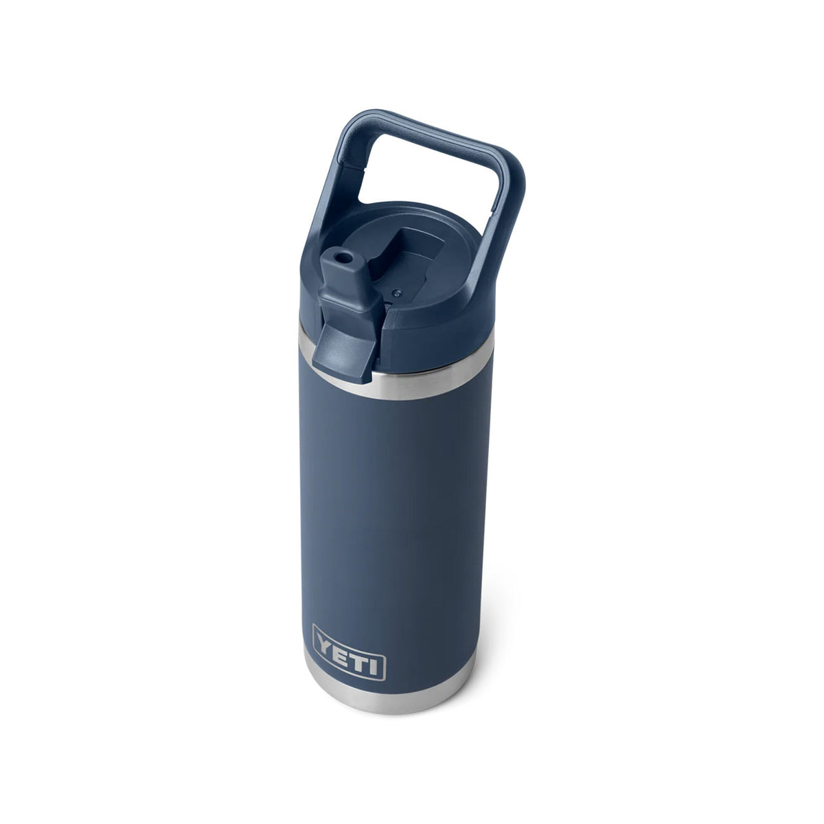 navy Yeti Rambler juomapullo pillillä 532 ml