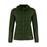 oak harbor jacket tummanvihreä naisten