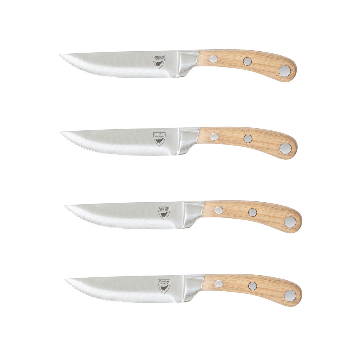 orrefors outdoot pihviveitset, 4 kpl