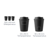PP 300 ml Take away muki painatus alue
