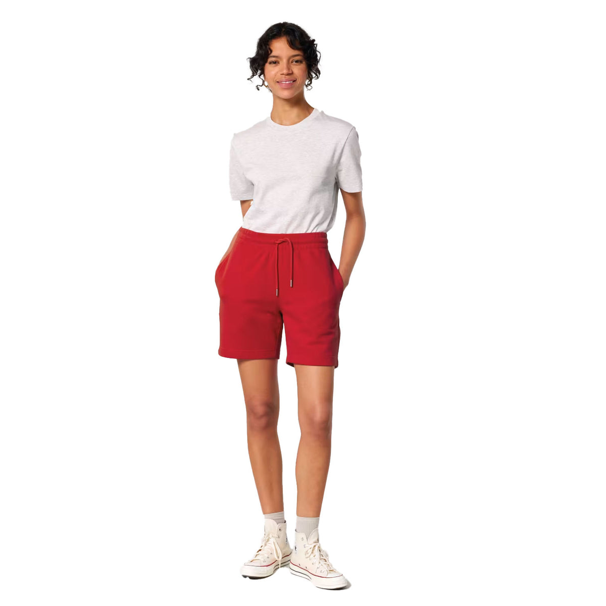 punainen collegeshortsit Trainer 2.0