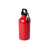 punainen teräksinen juomapullo 0,4L