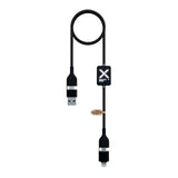 scx design C32 usb latausjohto valaistuvalla logolla