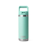 seafoam mintun vihreä Yeti Rambler juomapullo pillillä 532 ml