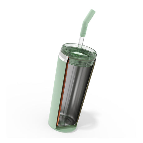 sigg helia 0,6L, vihreä termosmuki pillillä