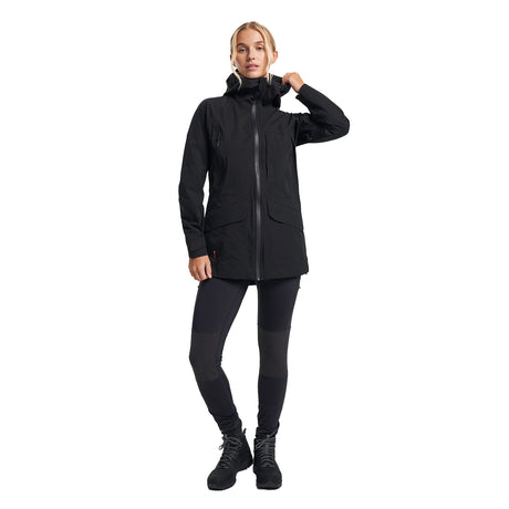 Tenson TXlite Shell Jacket Woman, musta
