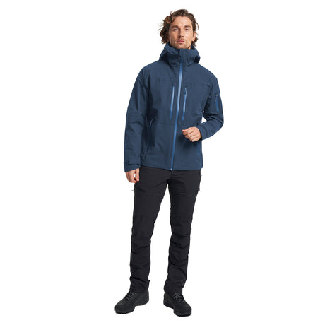 tenson TXlite Shell jacket Men, tummansininen