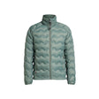 tenson TXlite Shibui Down Collar Jacket Men harmaan vihreä kevytuntuvatakki