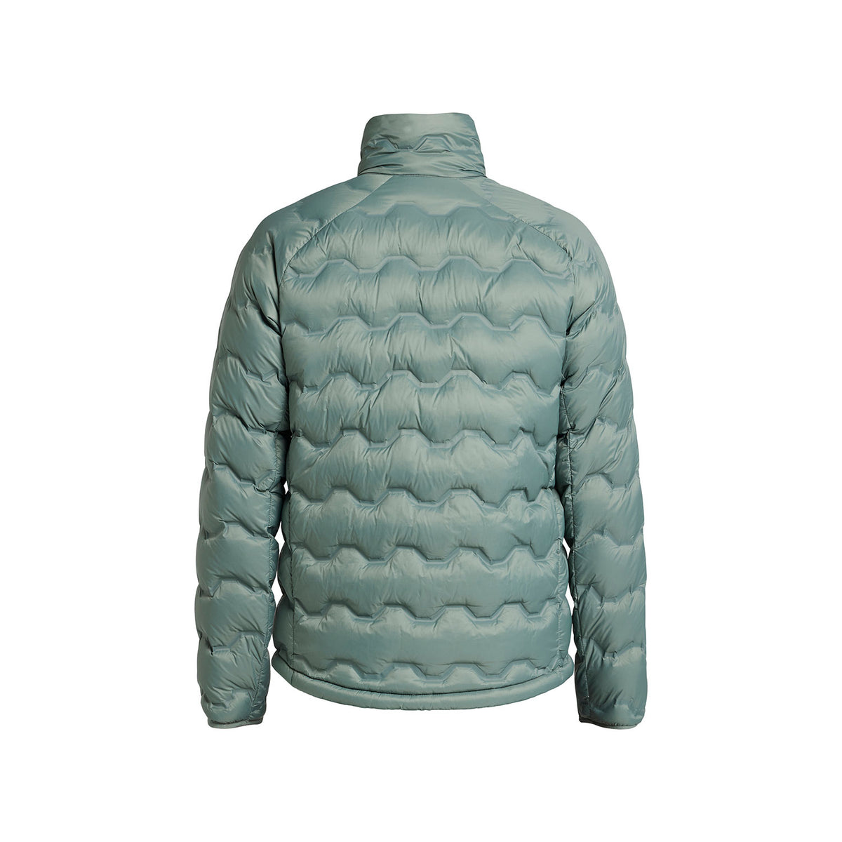 tenson TXlite Shibui Down Collar Jacket Men harmaanvihreä selkä