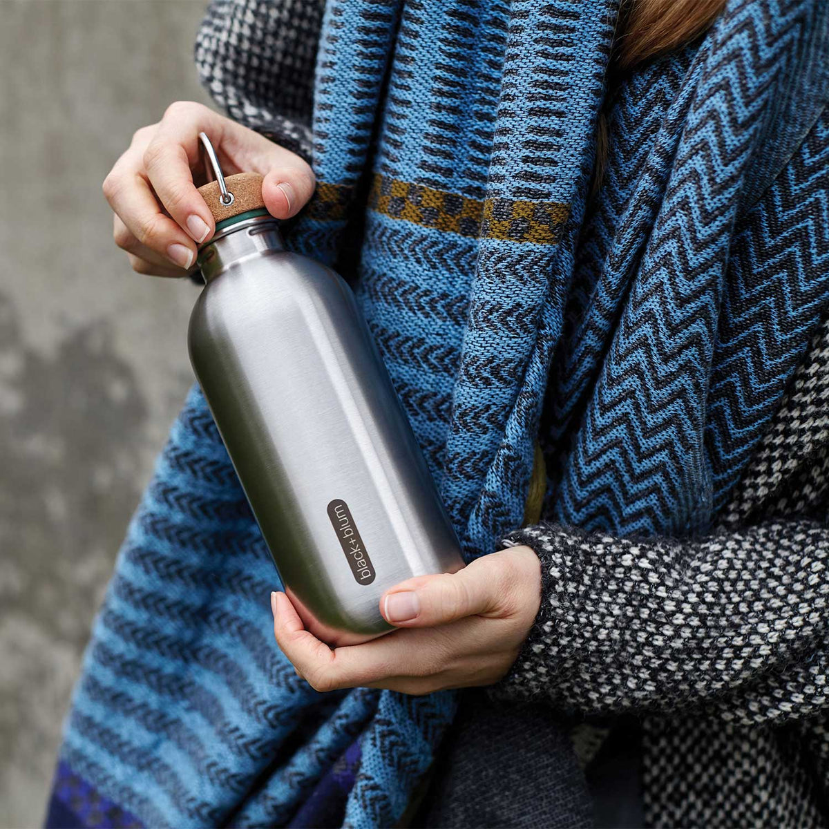 Teräsjuomapullo 0,6L Black+Blum
