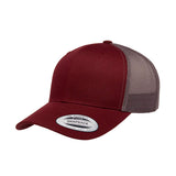 trucker lippis viiinpunainen harmaa