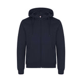 tummansininen clique Miami Hoody Full Zip