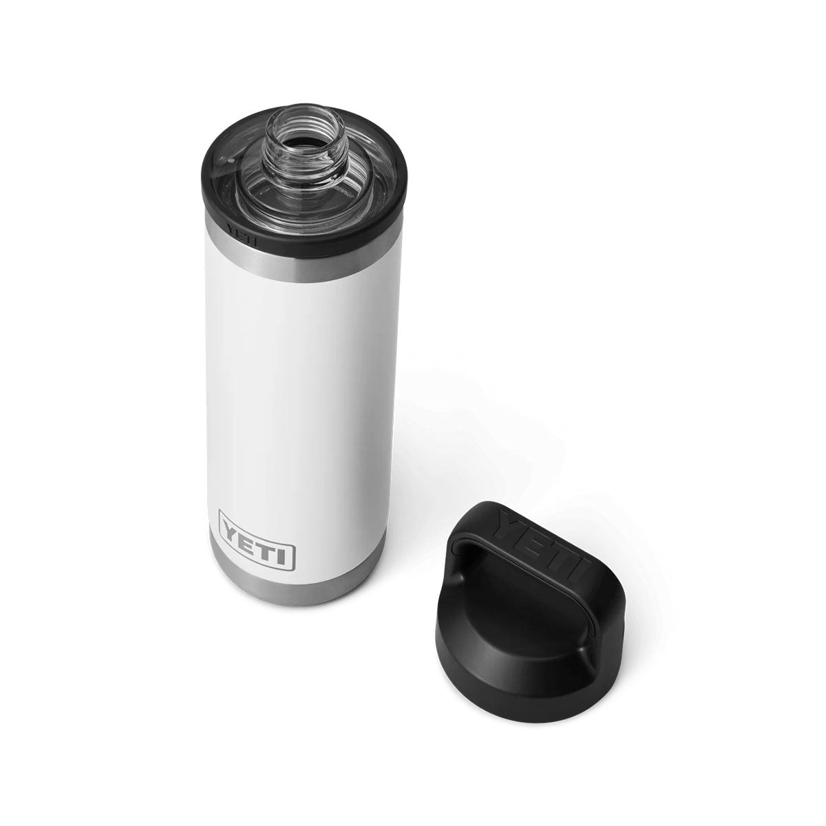 valkoinen YETI Rambler termosjuomapullo 532 ml
