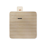 vinga alba piknik viltti 110 x 110 cm, beige, raidallinen