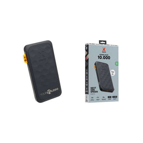 xtorm fs5 20w 10000mah varavirtalähde omalla logolla