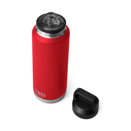yeti rambler 46oz 1,3L bottle, punainen