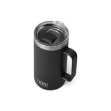 yeti rambler muki 10oz 709 ml, musta