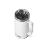 yeti rambler muki 10oz 709 ml, valkoinen